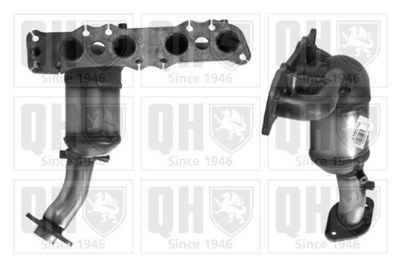 Image of QUINTON HAZELL Catalytic converter QUINTON HAZELL QCAT91807H