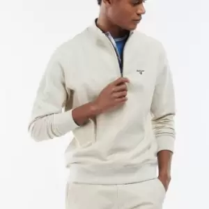 Image of Barbour Rigg Cotton Half-Zip Sweatshirt - XXL