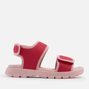 image of Hunter Big Kids Mesh Outdoor Sandals - Rowan Pink - UK 12 Kids