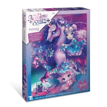 Nebulous Stars Nebulia & Horse Glitter Puzzle - 300 Pieces