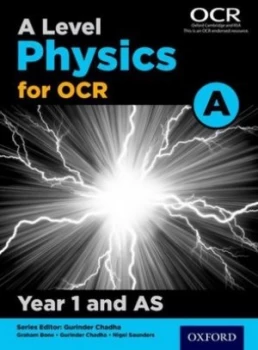 Image of As Physics a for Ocr. Student Book by Gurinder Chadha Paperback