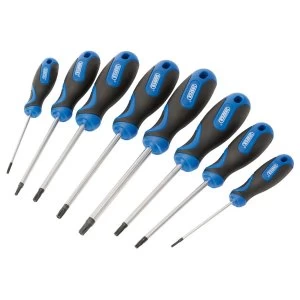 image of Draper Soft Grip TX-STAR And TX-STAR Security Screwdriver Set (8 Piece)