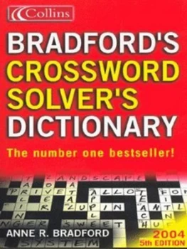 Image of Bradfords Crossword Solvers Dictionary by Anne R Bradford Paperback