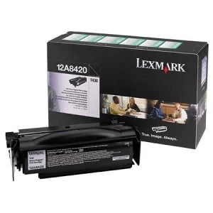 Image of Cartridge People Lexmark 12A8420 Black Laser Toner Ink Cartridge