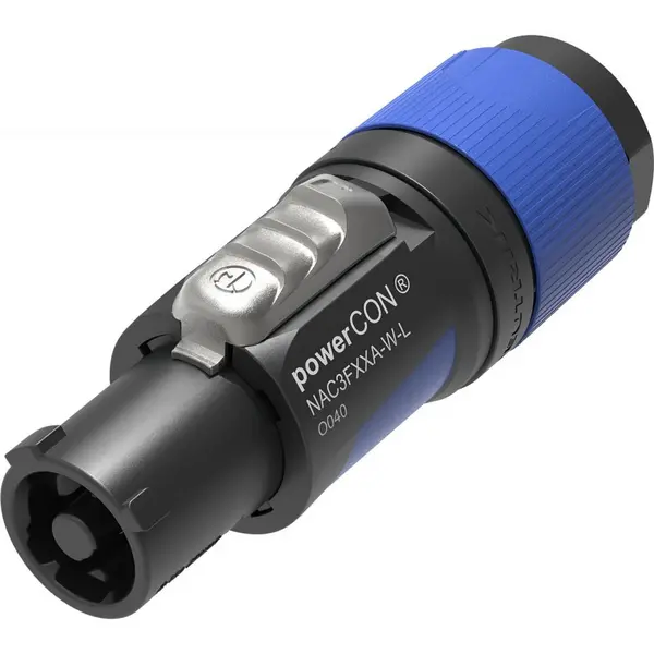 Image of Neutrik NAC3FXXA-W-L Powercon Connector Cable 10-16mm Blue AVS-017780