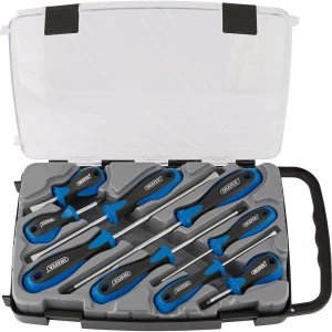 image of Draper 9 Piece Soft Grip Screwdriver Set