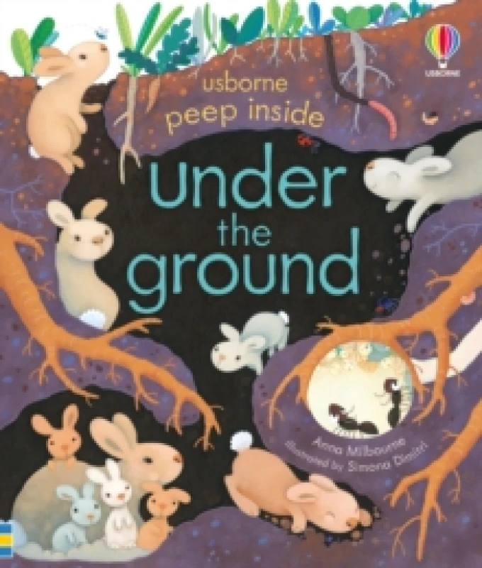 Image of Peep Inside Under the Ground Board book