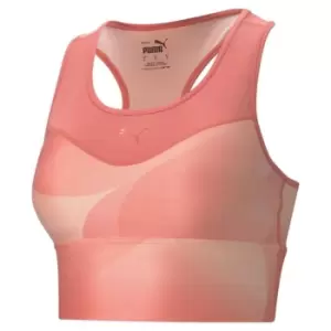 Image of Puma Graphic Bra Womens - Pink