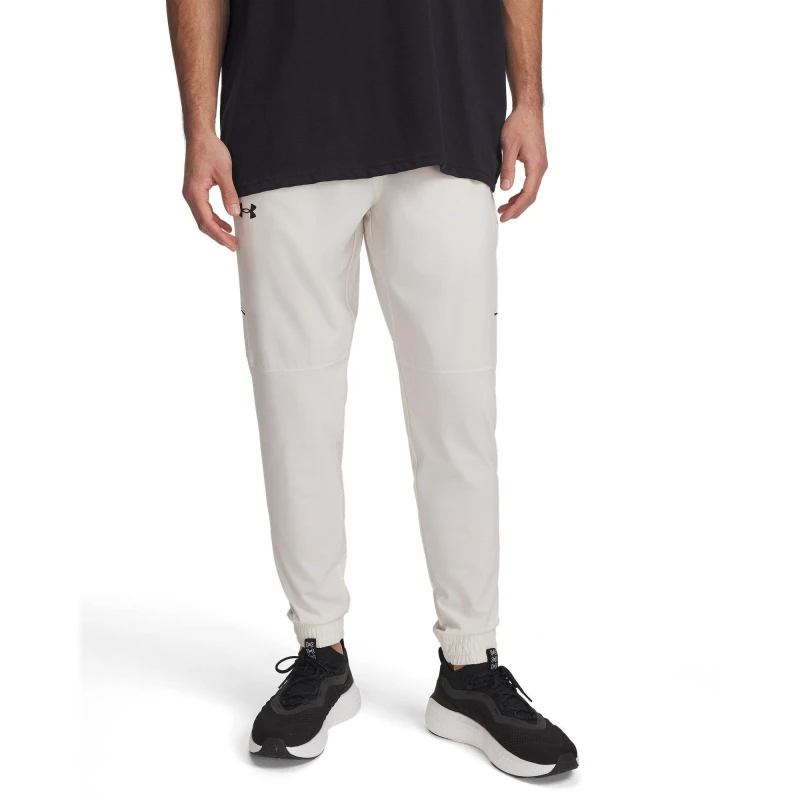 Image of Under Armour Mens Baseline Woven Performance Tracksuit Bottom Brown male S