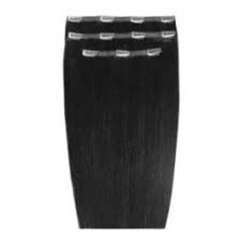 Image of Beauty Works Hair Enhancer - 100% Remy Hair - One Piece Clip-In Extensions- 110 grams, 1 Jet Set Black, Women
