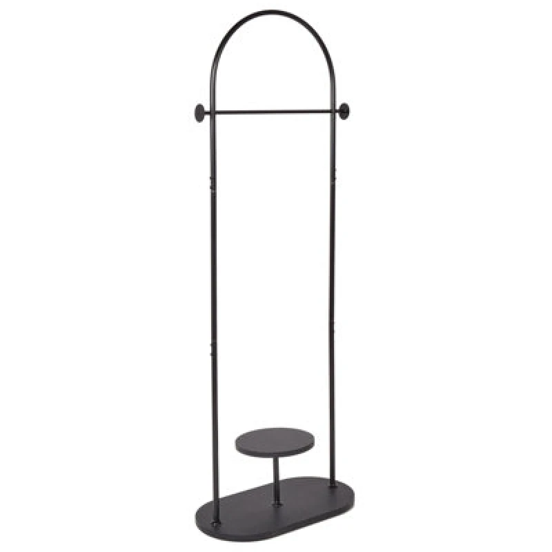 Image of Beliani Coat Stand Hardin Black