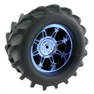 Image of Rpm Stablemaxx 'Monster Spider' Wheels (2) - Blue Chrome