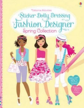Image of Sticker Dolly Dressing Fashion Designer Spring Collection by Fiona Watt Book