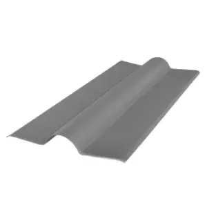 Image of Btm Corrubit Grey Bitumen Ridge Capping (L)1000mm (W)450mm