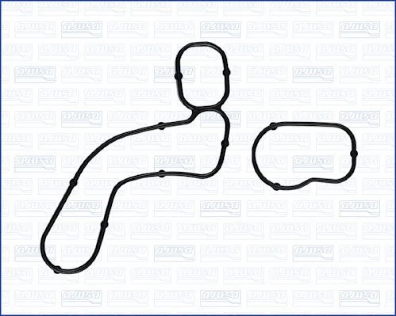 Image of AJUSA Gasket Set, oil cooler AJUSA 77003100