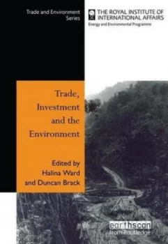 Image of Trade Investment and the Environment by Halina Ward Paperback