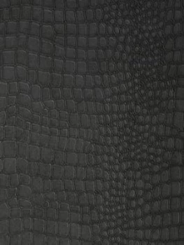 image of Superfresco Easy Easy Crocodile Black Wallpaper