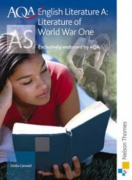 Image of Aqa English Literature a As. Literature of World War One by Stella Canwell Paperback