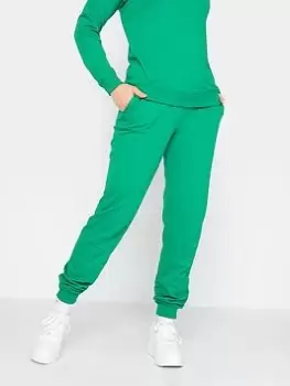 image of Long Tall Sally Green Cuffed Jogger, Green, Size 10, Women