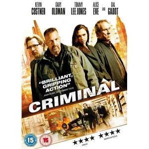 Image of Criminal 2016 DVD