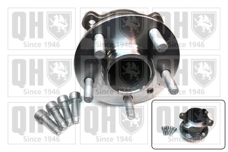 Image of QUINTON HAZELL Wheel bearing kit QUINTON HAZELL QWB1592