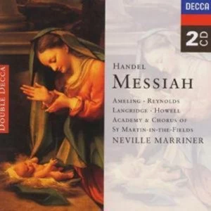 Image of Handel Messiah Asmif / Marriner by George Frideric Handel CD Album