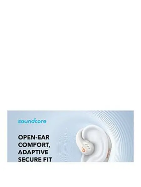 Image of SOUNDCORE Soundcore By Anker AerFit Pro Open-Ear Wireless Bluetooth Earbuds IPX5 Water-Resistant 46H Playtime A3871G11