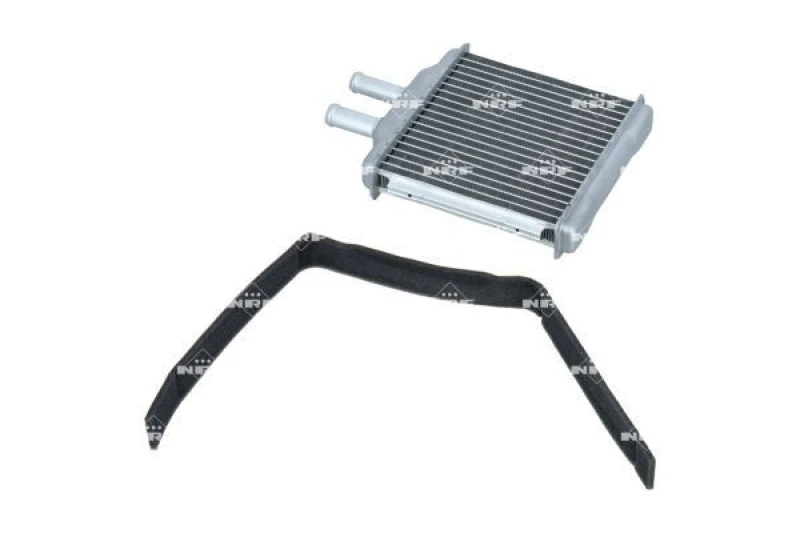 Image of NRF 54270 Heat Exchanger EASY FIT with fastening/mounting material Aluminium Heat Exchanger,interior heating (467)