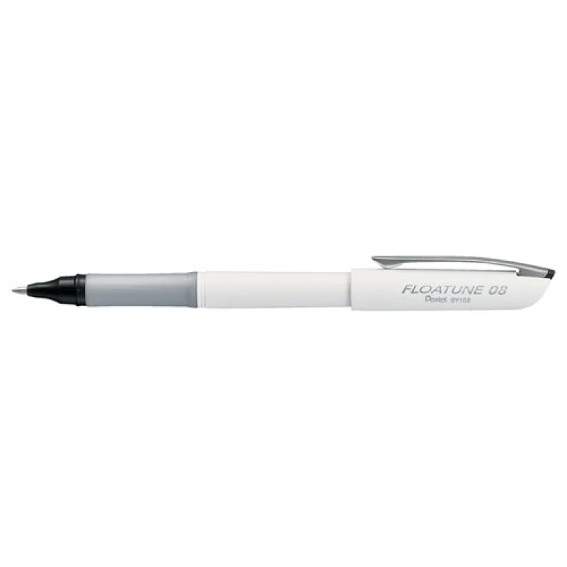 Image of Floatune Pentel Floatune Rollerball Pen 0.8mm Black (Pack of 12) BY108-AX BY108-AX