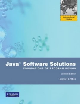 Image of Java Software Solutions by John Lewis Book