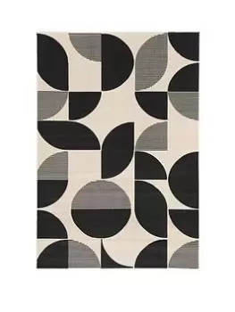 Image of Creation Circles Shapes Rug