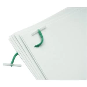 Image of Q-Connect Plastic Treasury Tag 76mm Pack of 100 KF04572