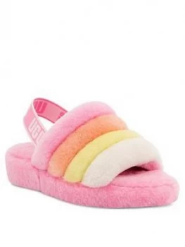 image of UGG Fluff Yeah Slipper Pink, Sachet Pink, Size 4, Women