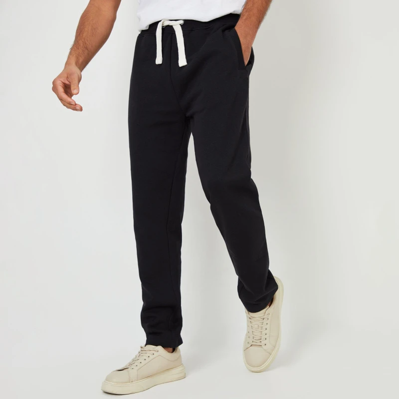 Image of Threadbare Straight Leg Joggers - Black S