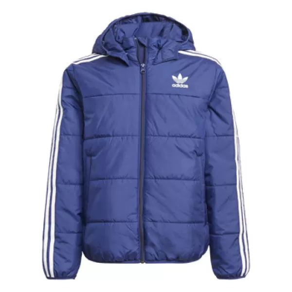 Image of adidas BATTI girls's Children's Jacket in Blue / 5 years,11 / 12 years,13 / 14 years,5 / 6 years,6 / 7 years,7 / 8 years,9 / 10 y