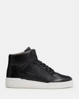 Image of AllSaints Pro Leather High Top Trainers