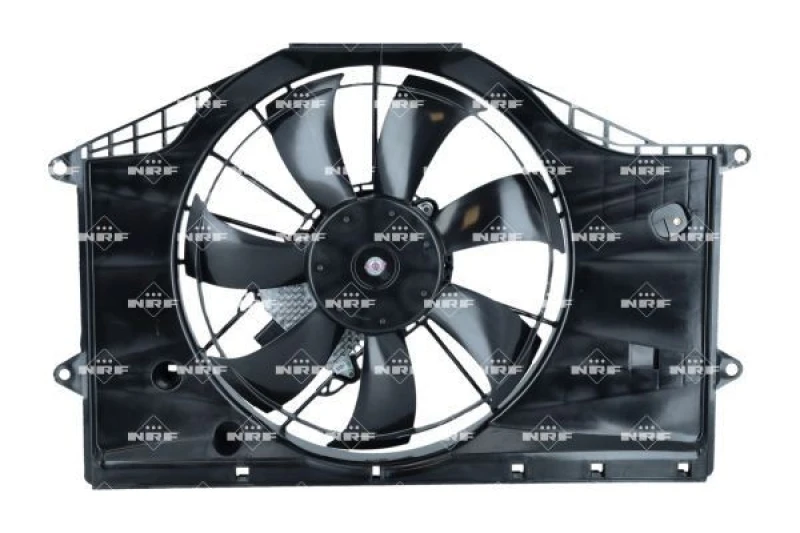 Image of NRF 47939 Cooling Fan with radiator fan shroud Fan,radiator (508)