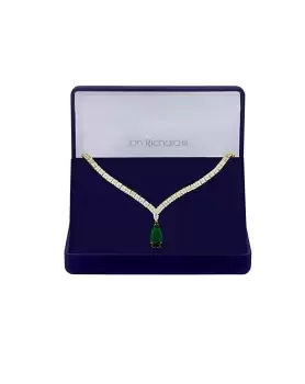 Image of Jon Richard Pear Drop Collar Necklace
