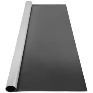 Image of VEVOR Dance Floor, 6.6x3.9ft Dance Floor Roll, 0.06in Thick PVC Vinyl Dance Floor, Black/Grey Reversible Portable Dance Floor, Non-Slip Dance Flooring