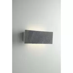 Image of Fan Europe PARKER Outdoor LED Up Down Light Grey, IP65 512lm 4000K 30x10.2x4.5cm