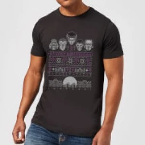 image of Universal Monsters I Prefer Halloween Mens T-Shirt - Black