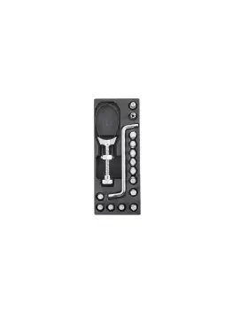 Image of Beta Tools T264 16pc Oil Drain Plug Socket Set in Hard Tray for Roller Cabs