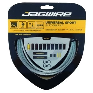 image of Jagwire Universal Sport Shift Cable Kit Braided White