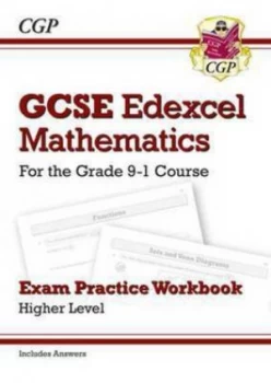 Image of New Gcse Maths Edexcel Exam Practice Workbook Higher - for the Grade 9-1 Course includes Answers Hardback