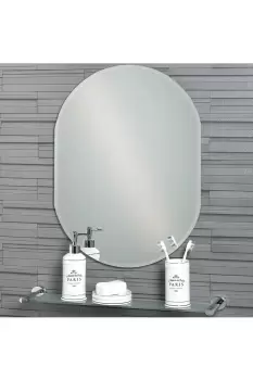 'Lincoln' Oval Mirror Small 60cm x 45cm