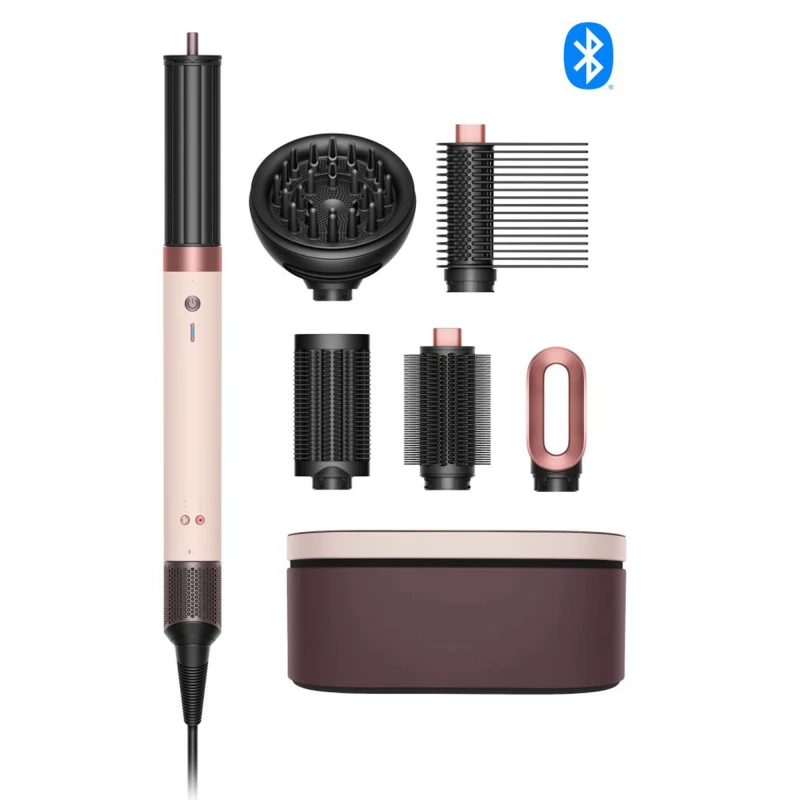 Image of Dyson Airwrap Co-anda 2x Curly+Coily Hot Air Styler - Ceramic Pink / Rose Gold