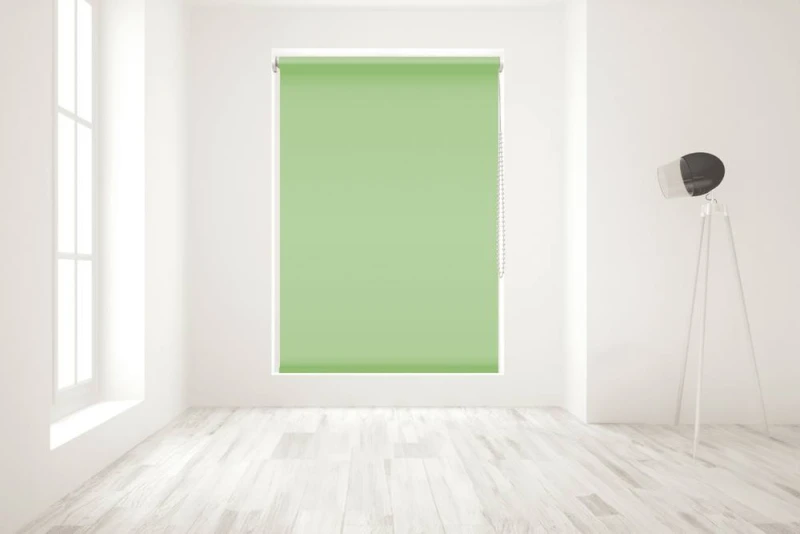 Image of Blinds Outlet Blackout Roller Blind in Lime Size: 210cm width x 160cm drop Lime Unisex 210cm width x 160cm drop