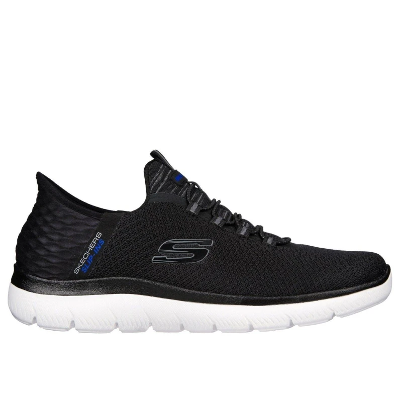 Image of Skechers Slip Ins Summits High Range Trainers Black 8 UK