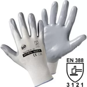 image of L+D worky Nitril- knitted 1155-9 Nylon Protective glove Size 9, L EN 388 CAT II 1 Pair