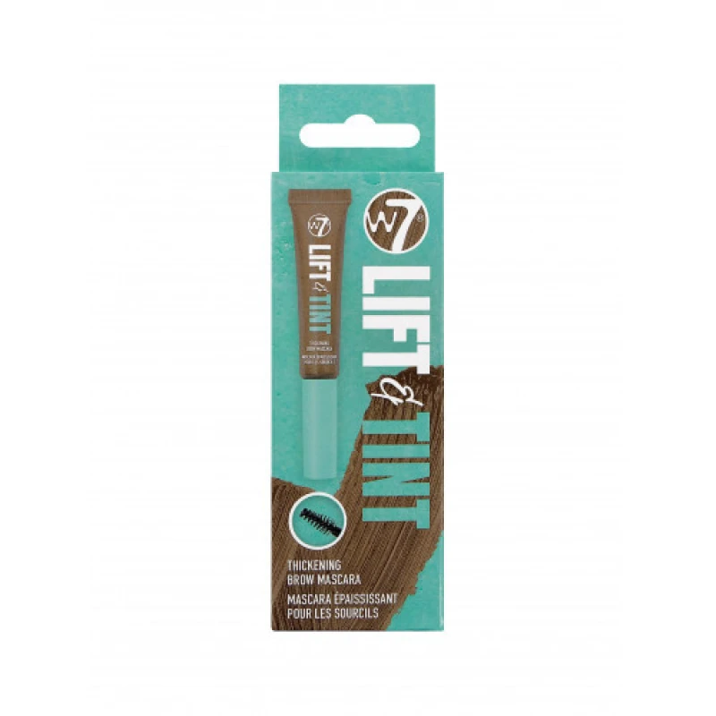 Image of W7 Cosmetics Lift & Tint Thickening Brow Mascara Ash brown